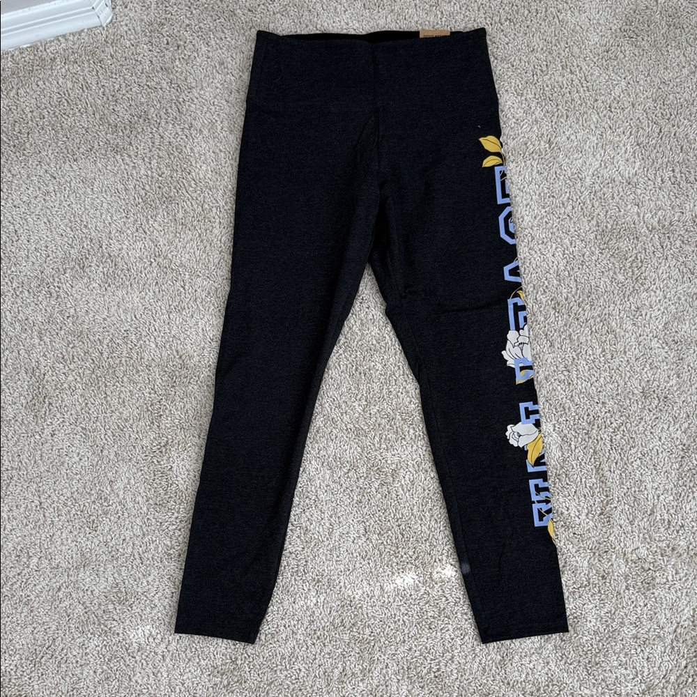 NWT Victoria’s Secret Pink Active Cotton High Waist Full Length Leggings Large - Picture 2 of 5